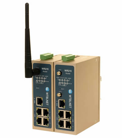 WR215五網(wǎng)口系列工業(yè)路由器