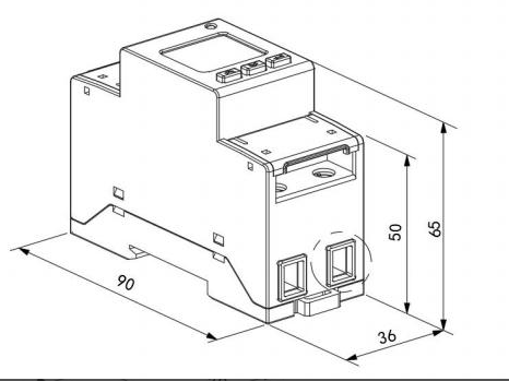412WTBL200單相電子多功能電能表